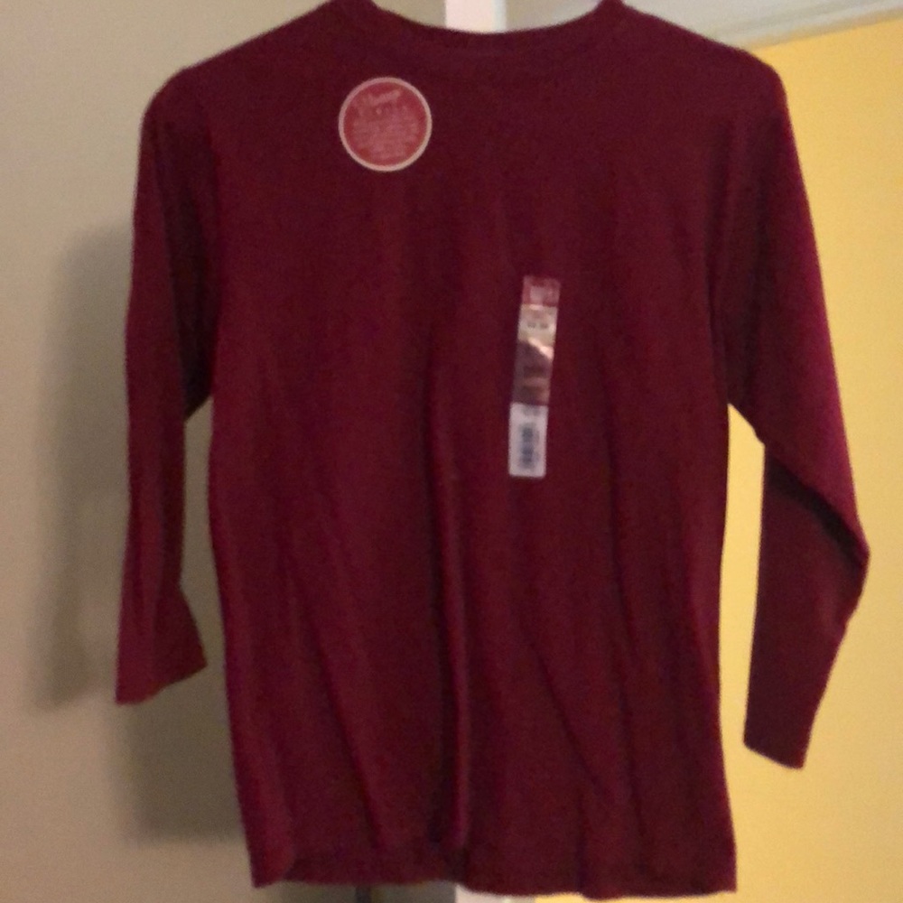 NWT Red Vintage Youth Long Sleeve